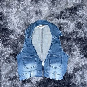 I am gia denim Brit Top